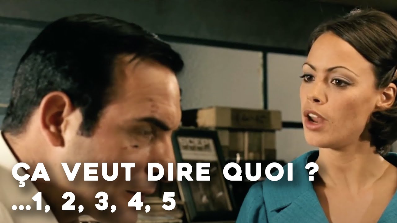 OSS117   Extrait culte  1 2 3 4 5  Ca me sert  rien