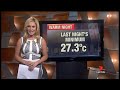 Warm Night | 7News Perth | 15/01/2013
