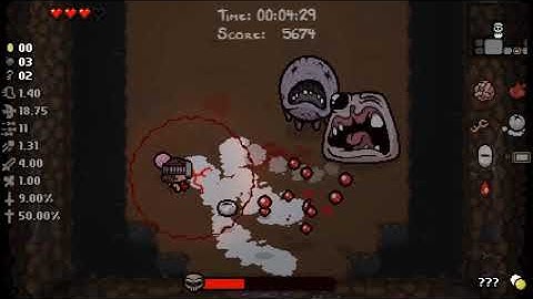 The binding of isaac afterbirth+ speedrun #1 13:36