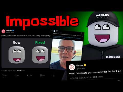 Roblox Is Finally FIXING The Dynamic Faces