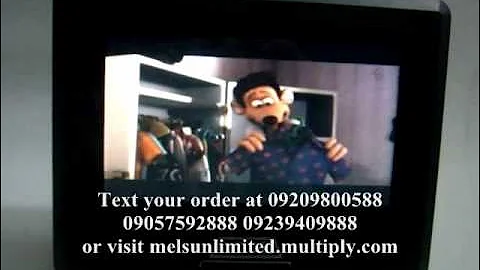 7" Coby Portable DVD Player