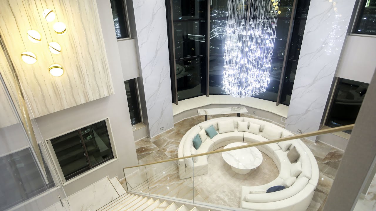 【天空の虎】空を抱くペントハウス、虎ノ門の頂点｜夜ver.