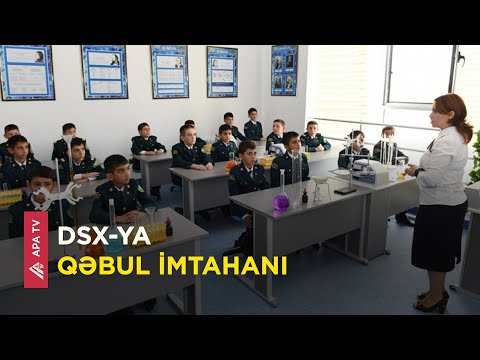 Dövlət Sərhəd Xidmətinin Xüsusi Məktəbinin V sinfinə qəbul imtahanı keçirilir – APA TV