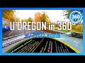 [2021] UNIVERSITY OF OREGON in 360° - driving campus tour