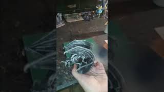 how to paint your dragon Castle Ravenloft - thank you 200 subs on youtube