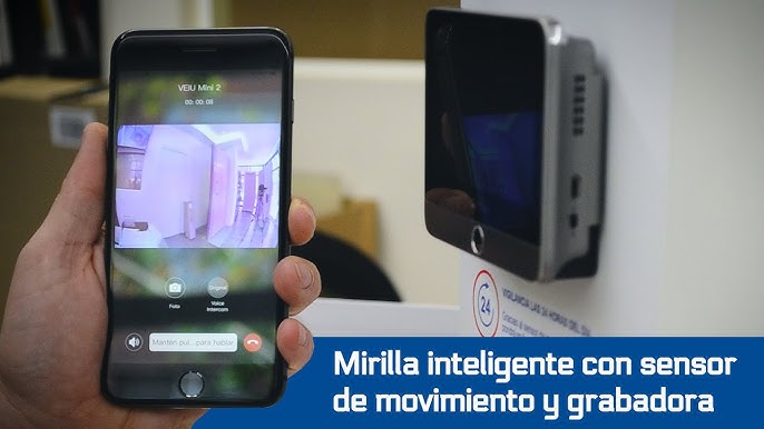 Mirilla digital WiFi EZVIZ DP2 2K Detecta Movimiento, avisa a APP