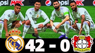 FIFA 23 - RONALDO, MESSI, MBAPPE, NEYMAR ALL STARS | REAL MADRID 42 - 0 LEVERKUSEN | UCL FINAL