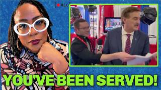 Mike Lindell Served While Giving A Live Interview AT CPAC!