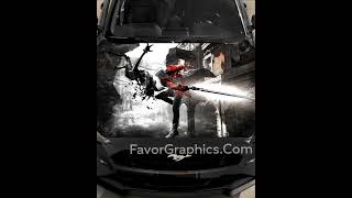 Devil May Cry 5 Car Decal Vinyl Hood Wrap High Quality Graphic