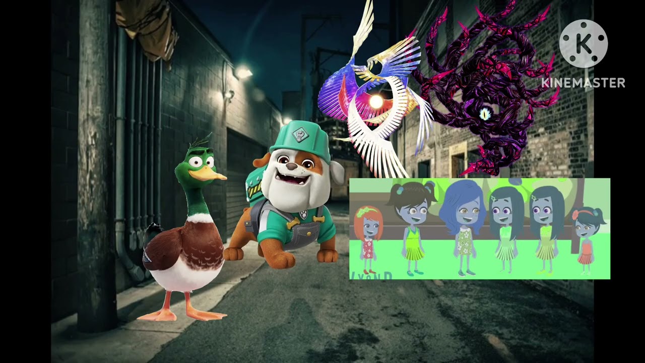 Mack Mallard misbehaves at the fancy restaurant and sneaks out