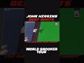 John Higgins Shots #snooker #snookermoments #snookerworld #shorts #wst #snookertime #youtubeshorts