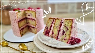 Todos amarán este pastel - Pastel de Fresa y Frambuesa - PASTEL DE CUMPLEAÑOS O DÍA DE LAS MADRES