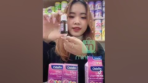 Hướng dẫn sử dụng ostelin vitamin d & calcium