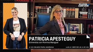 Patricia Apesteguy, abogada que detuvo la cremación de Locomotora Oliveras en "No dejes para mañana"