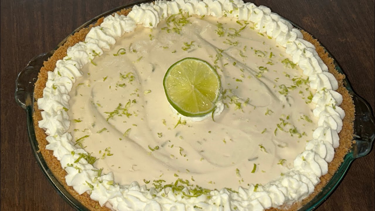 Рецепт лаймового пирога без выпечки - Как приготовить лаймовый пирог без выпечки - Простой летний...