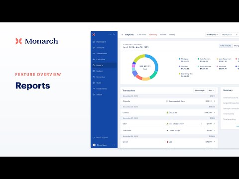 Spending & Income Reports | Monarch Money