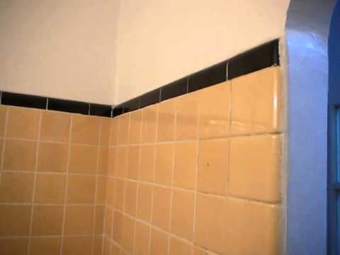 Bathroom tile needs reglazing - YouTube