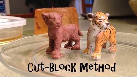 How to Make Chocolate Figures Cut Block Method with ComposiMold and Chocolate