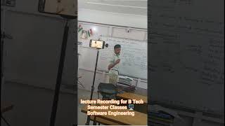 Lecture Recording for Semester Classes #computerscience #btechcse #currentaffairs @GateSmashers