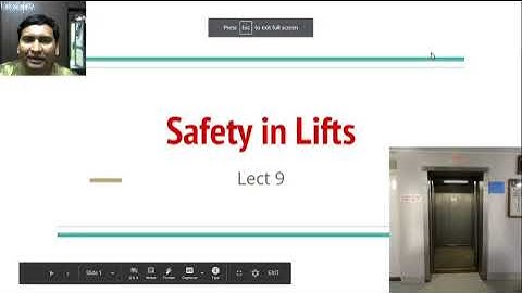 EBC Chapter 5 Lecture 9 Safety in Lift basic information   480 X 852
