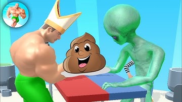 Muscle Rush: All Levels Gameplay Android, iOS New Update - Muscle Rush Part 19 - MarsGaming