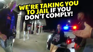 COPS Tried Like HELL to INTIMIDATE HER - Stone COLD BEAST