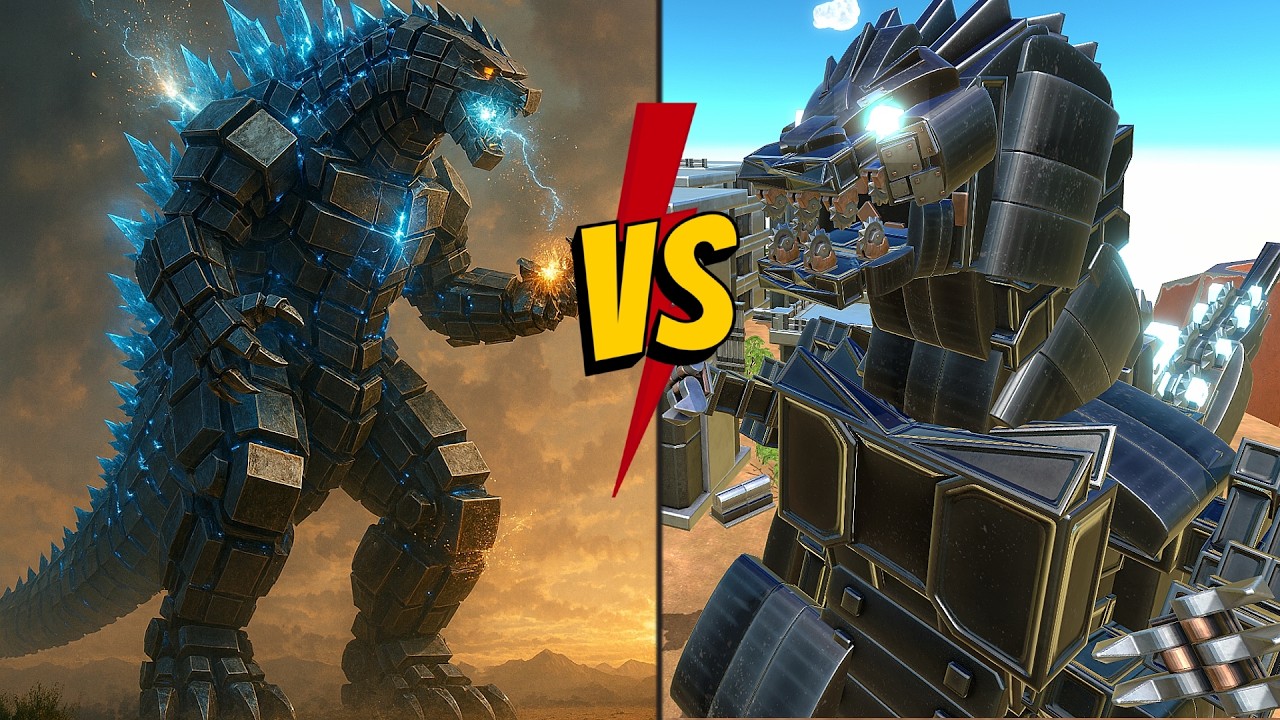 Age of Warbots VS. Reality Comparison – Cinematic Simulation