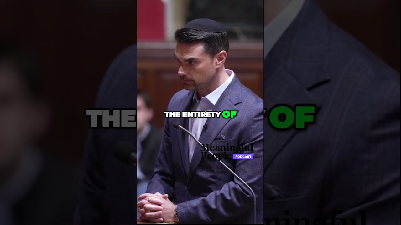 Ben Shapiro Gets Pro Palestinian Student To Make SHOCKING Confession Israel Gaza