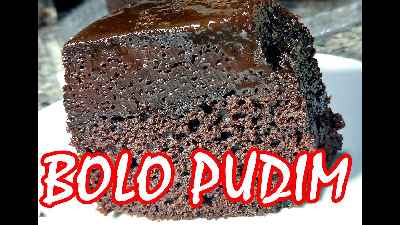 BOLO PUDIM DE CHOCOLATE 2 EM 1 MUITO FÁCIL DE FAZER SUCESSO GARANTIDO