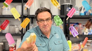 How to make Ice Cream Popsicles \& Paletas!