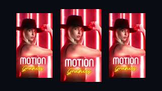 Neon Poster Stories 2025 for After Effects Template