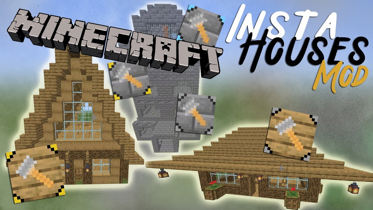 InstaHouses - Minecraft Mods - CurseForge