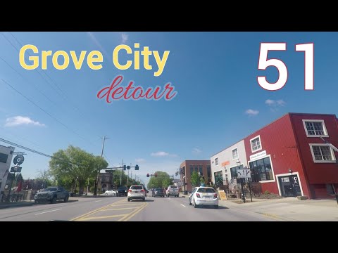 Drive Time 51  ......  Driving through Grove City, Ohio. USA  l  ThatGuyJunJun