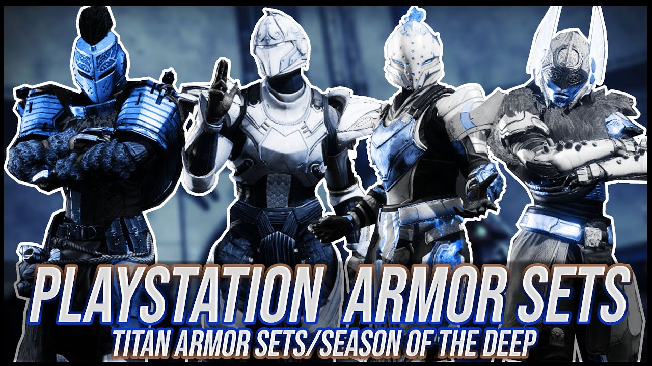 Destiny 2: Playstation Titans Sets | Season of the Deep - YouTube