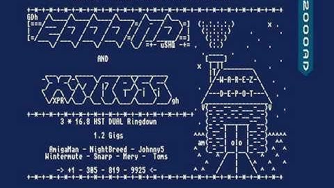 AMIGA-Demo "2000AD: BBS Intro / BBS Ad 2"