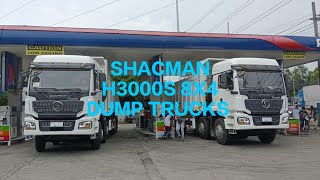 DELIVERED 2 UNITS SHACMAN H3000S 8X4 DUMP TRUCKS! ROAD TEST!! SWABE MANAKBO!!