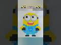 Minion de pixeles 🤯😍 #minions #minion #pixel #pixeles #pixelart #dibujo #diy