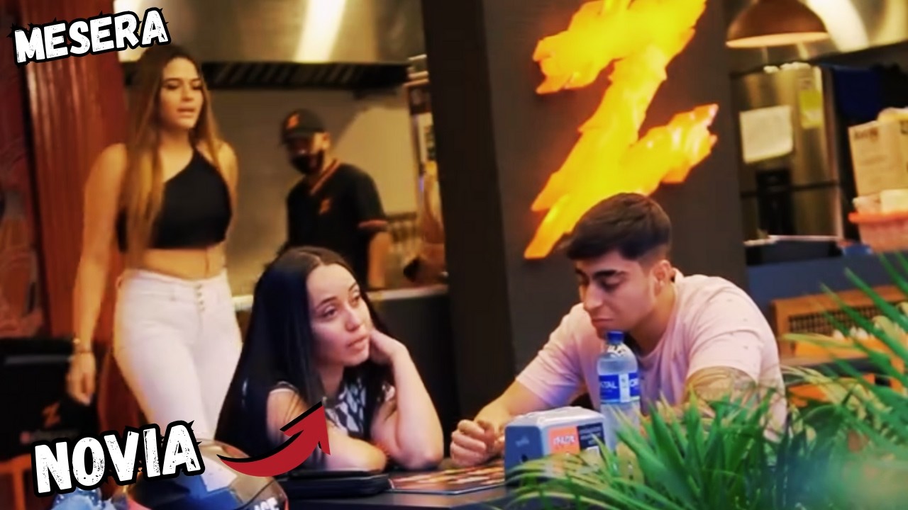 Mi Novia decía que no era CELOSA... hasta que la mesera me coqueteó 🤯