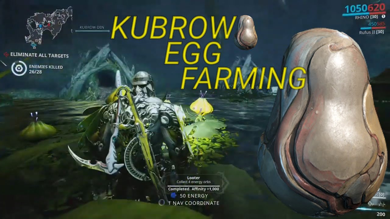 kubrow egg  2022 Update  Warframe | Easy Guide to Farming KUBROW EGGS!