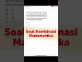 #kombinasi #matematika #tka #tiu #tutorial