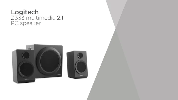 Logitech Z333 Multimedia 2.1 PC Speakers | Product Overview | Currys PC World