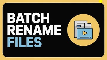 How to Batch Rename Files for Video Projects (2025 Step-by-Step Guide)