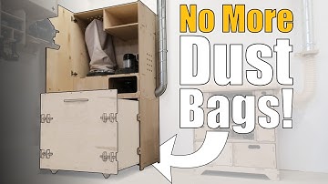 Making a Custom Dust Cabinet for Our CNC Workshop | DIY Dust Collection System Upgrade