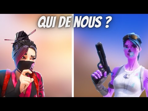 QUI de NOUS 2 sur FORTNITE ! (Avec Synat)