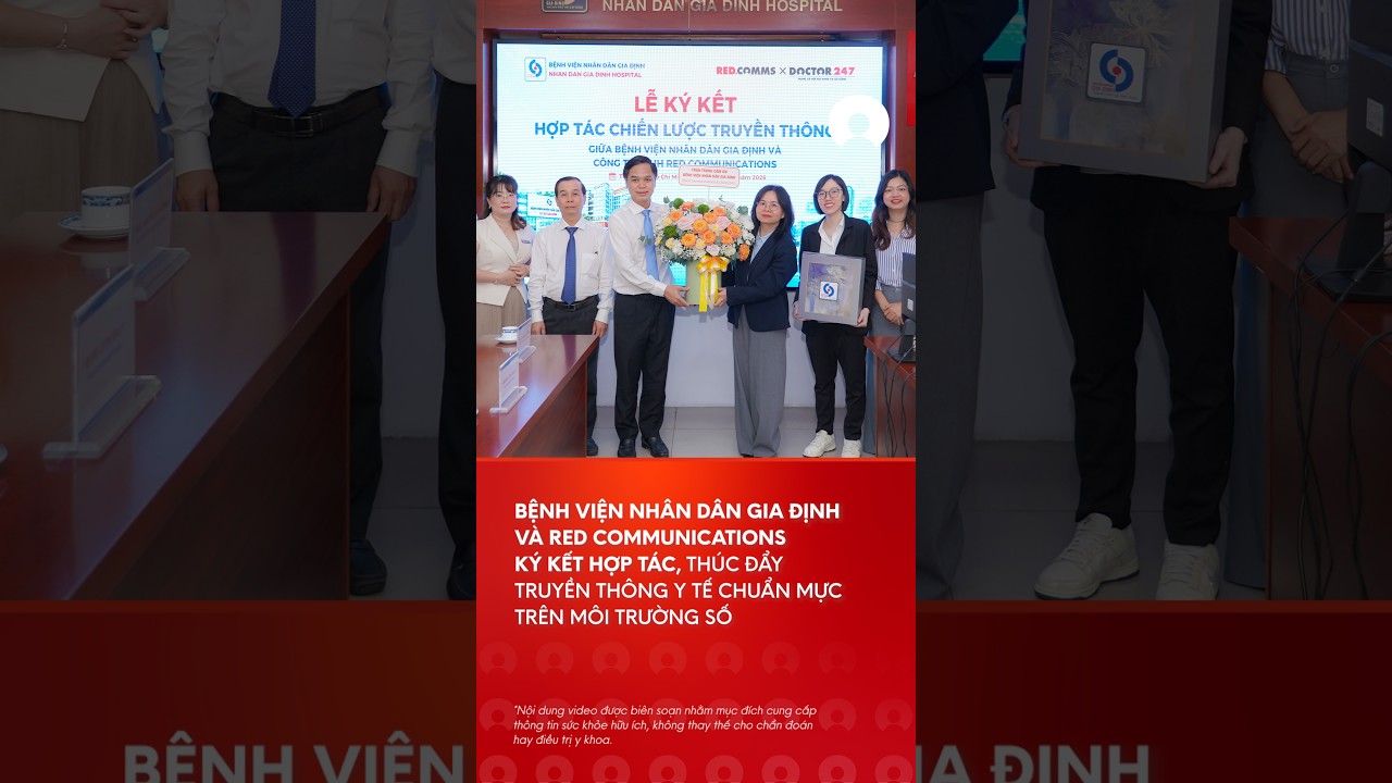 Bệnh viện Nhân dân Gia Định và Red Communications ký kết hợp tác