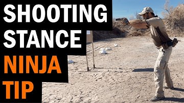 Shooting Stance Ninja Tip to Battle Recoil with Tactical Performance Center