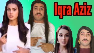 Iqra Aziz funny Interview Scenes |  Mimicry