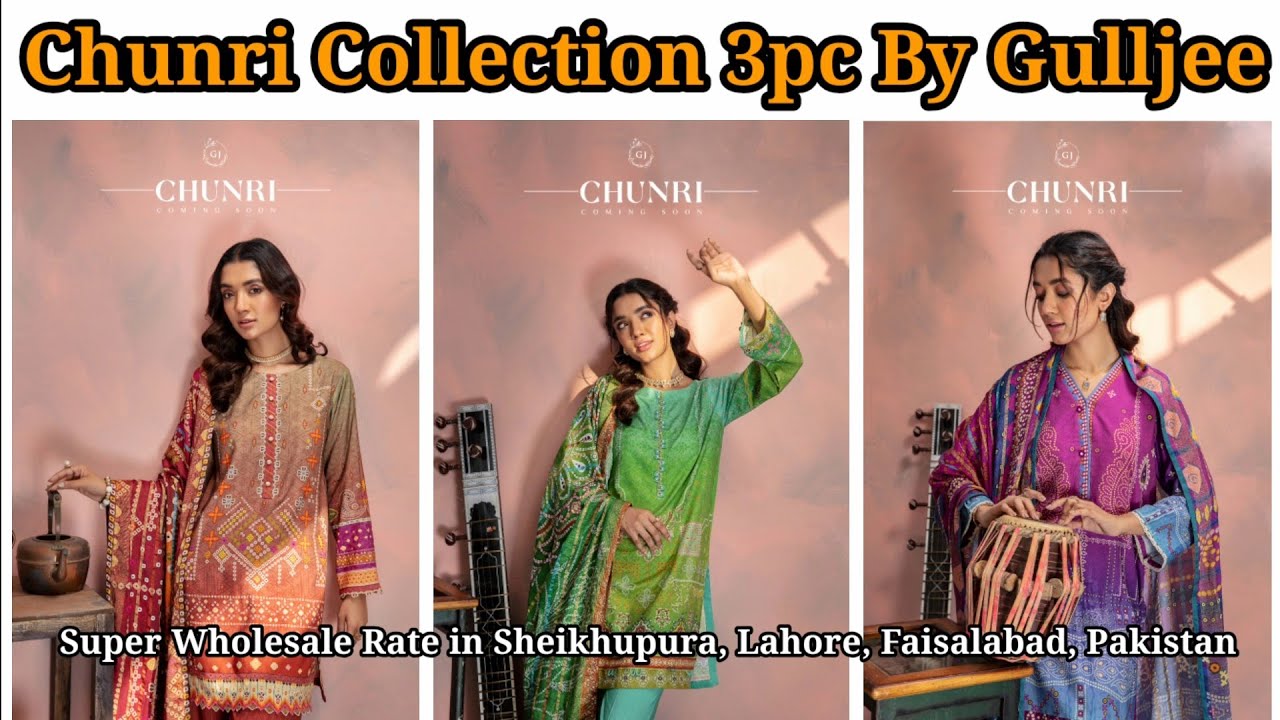 Luxury Chunri Collection By Gulljee | Vol-1 | |Winter 2021 Collection|