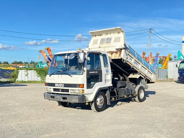 1991 Model, Isuzu Forward Dumper,6HE1 Engine, Air Brake !! - YouTube