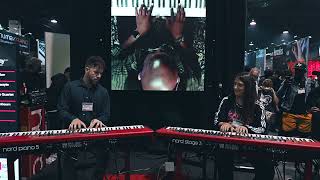 Nord at NAMM 2022: Natalie Tenenbaum ft. Eitan Kenner